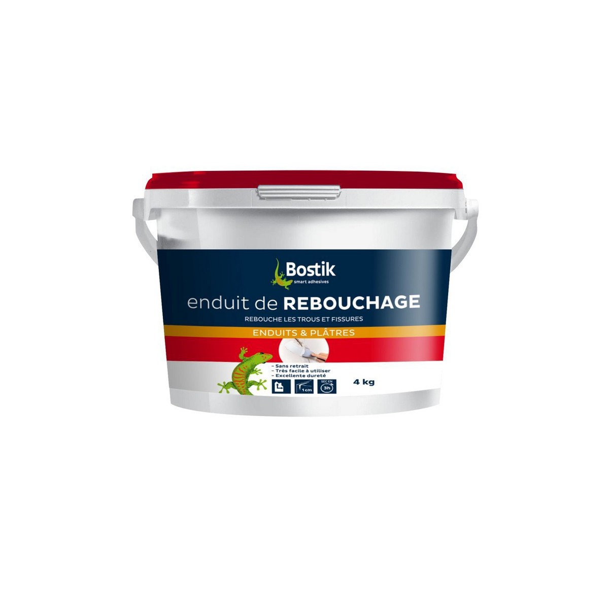 Enduit rebouchage pâte 4kg